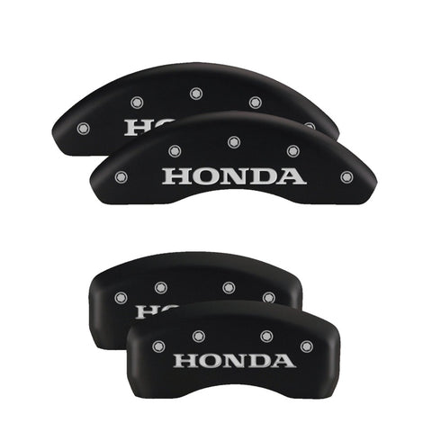 MGP 4 Caliper Covers Engraved Front & Rear MGP Red finish silver ch - 54001SMGPRD