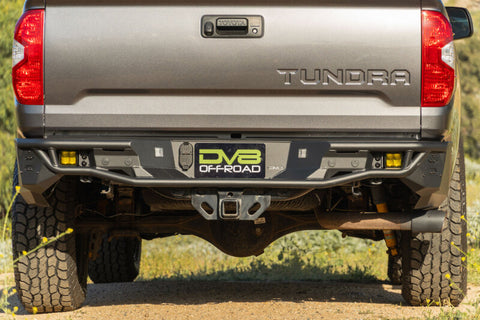 DV8 2014-2021 Toyota Tundra Tube Rear Bumper - RBTT2-07
