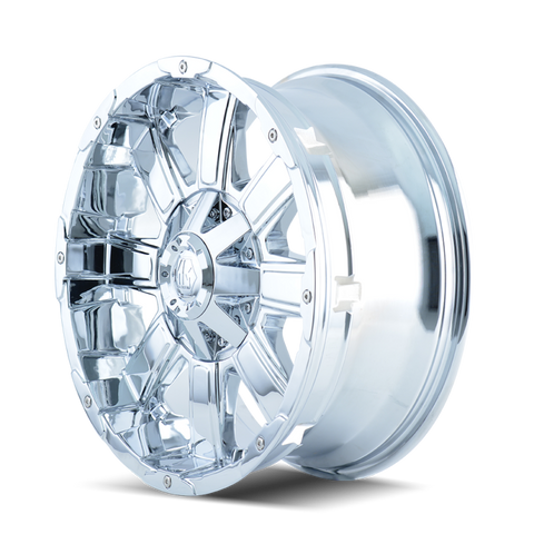 Mayhem 8030 Chaos 18x9 / 8x165.1 BP / -12mm Offset / 130.8mm Hub Chrome Wheel - 8030-8976C
