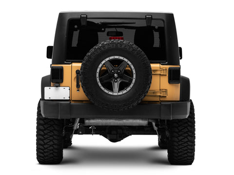 Raxiom 07-18 Jeep Wrangler JK LED Tail Lights- Black Housing (Smoked Lens) - J115435