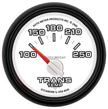 Autometer Factory Match 52mm Short Sweep Electronic 100-250 Deg F Transmission Temperature Gauge - 8549