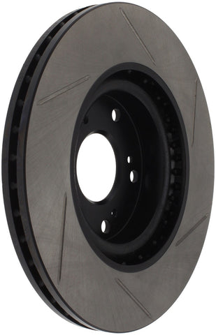 StopTech Power Slot Slotted 06-08 Honda Civic Si Front Right Rotor - 126.40057SR