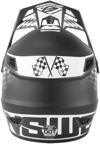 Answer AR1 Sweep Helmet Black/White - XL - 442900