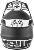 Answer AR1 Sweep Helmet Black/White Youth - Medium - 442925