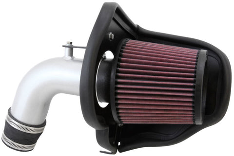 K&N 12 Chevy Sonic 1.8L Silver Typhoon Cold Air Intake - 69-4525TS