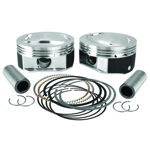 S&S Cycle 2007+ BT 4in Piston Set - .010in - 920-0115