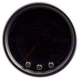 Autometer Spek-Pro Gauge Oil Press 2 1/16in 120psi Stepper Motor W/Peak & Warn Blk/Smoke/Blk - P32552