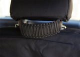 Rugged Ridge Paracord A-Pillar/Seat Mnt Hdle Black 07-18 Jeep Wrangler JK - 13305.82