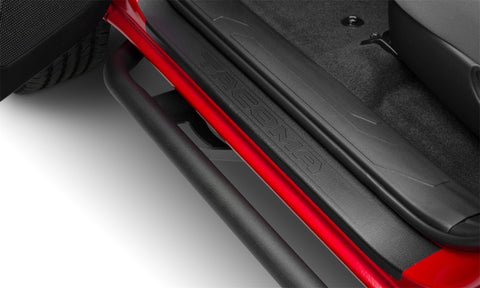 N-Fab Trail Slider Steps 16-20 Toyota Tacoma Crew Cab All Beds - SRW - Textured Black - TST16CC-TX