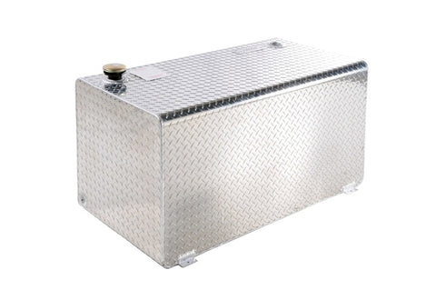 Dee Zee Universal Tanks - Auxiliary Short Rectangle Brite-Tread Aluminum - DZ91753X