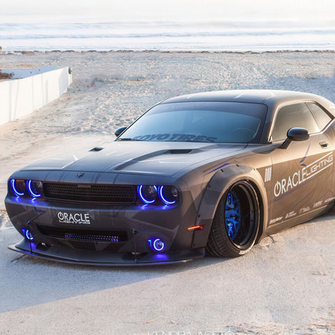 Oracle 08-14 Dodge Challenger Concept Sidemarker Set - Tinted - No Paint - 9800-020