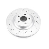 Power Stop 17-18 Mercedes-Benz SLC300 Front Evolution High Carbon Geomet Coated Rotor - EBR1458EVC