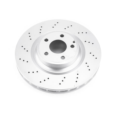 Power Stop 17-18 Mercedes-Benz SLC300 Front Evolution High Carbon Geomet Coated Rotor - EBR1458EVC