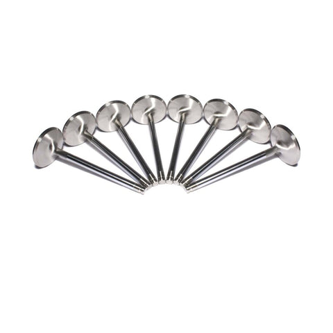 Comp Cams Valve Set, Intake 8Mm 2.000In H Ead Stainless 4.890In Oal - 6076-8