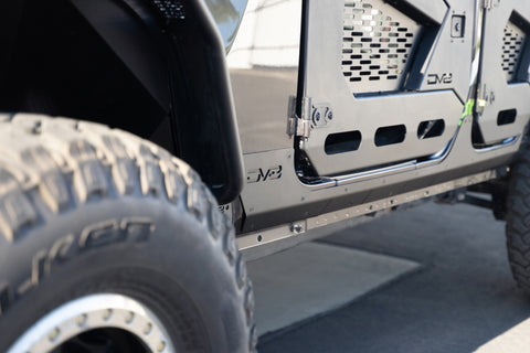 DV8 Offroad 18-23 Jeep Wrangler JL Rock Skins (4 Door Only) - SRJL-09