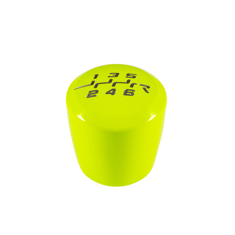 Raceseng Ashiko Shift Knob (Gate 3 Engraving) M12x1.25mm Adapter - Neon Yellow - 08311NY-08013-081102