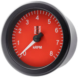 Autometer Stack Sport 88mm 0-8K RPM Tachometer - Red - ST100-08R