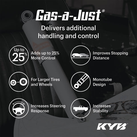 KYB Shocks & Struts Excel-G Rear CHEVROLET Corvette 2005-11 - 555609