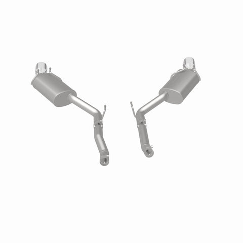 MagnaFlow Axle-Back Stainless Dual Split 4in Polished Tips 10-15 Chevrolet Camaro Convert. 3.6L V6 - 15354