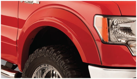 Bushwacker 09-14 Ford F-150 Styleside Extend-A-Fender Style Flares 4pc 67.0/78.8/97.4in Bed - Black - 20926-02