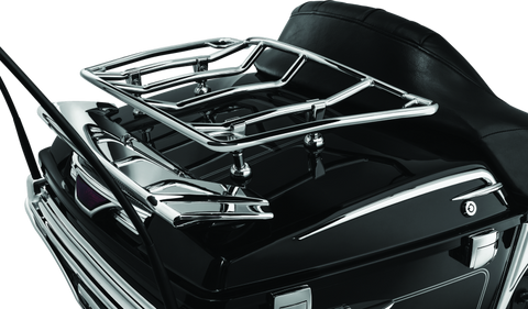 Kuryakyn Multi-Rack Adjustable Trunk Luggage Rack Chrome - 7159