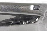 Seibon 08-12 Mitsubishi Evo Carbon Fiber Front Door Panels - DP0809MITEVOX-F