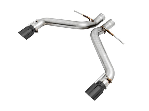 AWE Tuning 16-19 Chevrolet Camaro SS Axle-Back Exhaust - Track Edition (Diamond Black Tips) - 3020-33053