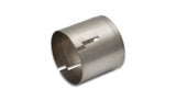 Vibrant 1.50in OD Gr 1 Titanium Slip Fit Sleeve - 13230