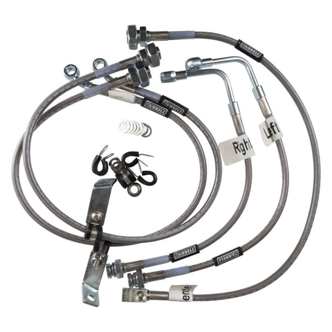 Russell Performance 99-04 GM Silverado/Sierra 1500 Truck 4WD Brake Line Kit - 672430