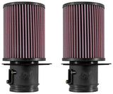 K&N 2014-2015 Audi R8 V10-5.2L F/I Drop In Air Filter (2 Per Box) - E-0658