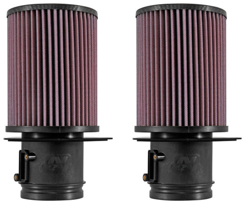 K&N 2014-2015 Audi R8 V10-5.2L F/I Drop In Air Filter (2 Per Box) - E-0658