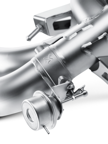 Akrapovic 10-14 AMG SLS Coupe/Roadster Evolution Line Cat Back (Titanium) w/ Carbon Tips - S-MESLSAMG/1