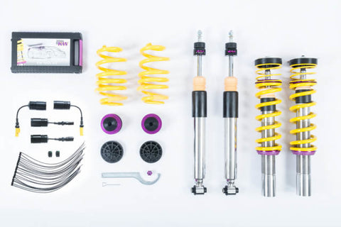 KW Coilover Kit V3 2018+ Audi S5 (B9) Coupe w/ Electronic Dampers - 352100BR