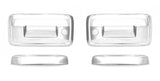 AVS 02-08 Dodge RAM 1500 Tailgate Handle Cover 2pc - Chrome - 686556