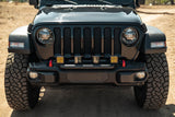 DV8 Offroad 2018-2025 Wrangler JL Push Bar for Mopar Rubicon Steel Bumper - LBJL-13