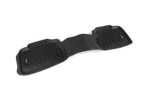 Rugged Ridge Floor Liner Rear Black 2007-2013 Chevrolet / GMC Silverado / Sierra 1500 Extended Cab - 82951.11