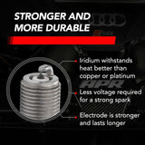 APR EA888.3/4/EA855.2/EA824 Iridium Pro Spark Plug - Heat Range 9 - 14mm x 26.5mm x 16mm - SINGLE - Z1003100