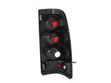 ANZO 2003-2006 Chevrolet Silverado 1500 Taillights Black - 211022
