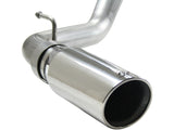 aFe MACHForce XP 2.5in 409SS Cat Back Exhaust w/ 304SS Polished Tip 05-13 Toyota Tacoma V6 4.0L - 49-46013