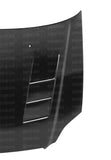 Seibon 96-98 Honda Civic (EM1/EJ6/EJ7/EJ8/EK9) TS Style Carbon Fiber Hood - HD9698HDCV-TS