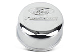 Ford Racing Chrome Breather Cap w/ Ford Racing Logo - Twist Type - 302-200