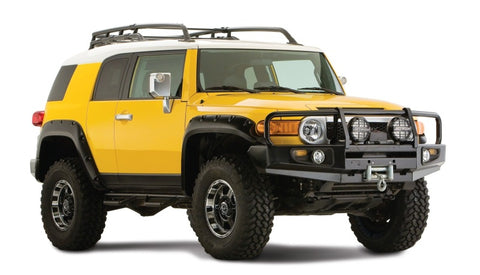 Bushwacker 07-14 Toyota FJ Cruiser Pocket Style Flares 4pc - Black - 31922-02