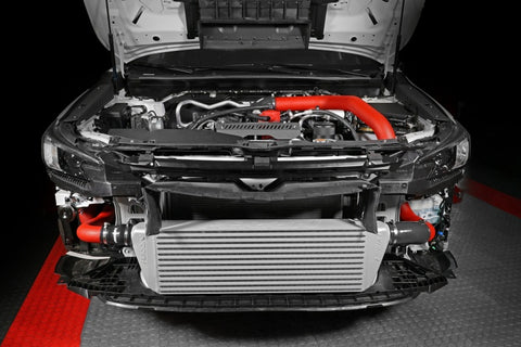 PERRIN 22-26 Subaru WRX Front Mount Intercooler Kit (Red Tubes & Silver Core) - PSP-ITR-441SL/RD