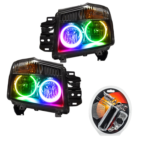 Oracle 08-15 Nissan Titan SMD HL - ColorSHIFT - 7173-330