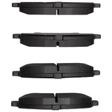 R1 08-13 Toyota Highlander Hybrid Rear Ceramic Brake Pads - 2310-1325-00