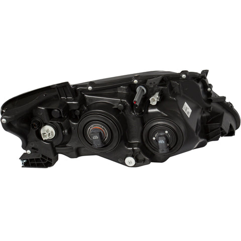 ANZO 2010-2012 Lexus Rx350 Projector Headlights w/ U-Bar Black - 111322