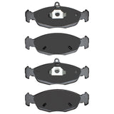 R1 94-10 Jaguar Vanden Plas Rear Semi Met Brake Pads - 2311-0688-00