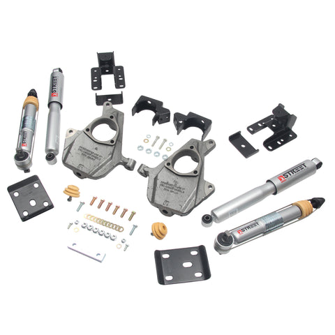 Belltech LOWERING KIT 16.5-17 Chevy Silverado All Cab 2WD 3-4F / 5-6R - 1014SP