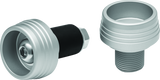 Kuryakyn Lodestar Front Axle Slider Silver - 3816
