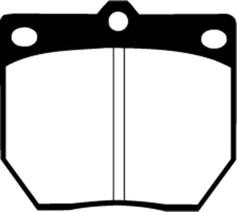 EBC 70-74 Datsun 240Z 2.4 Greenstuff Front Brake Pads - DP2273